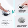 Sink Plug, Universal Pop Up Plug, Sink Drain Strainer, Drain