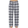 FLYCURVY Plus Size Women Pajama Pants Soft Long Sleep Lounge