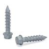 CONFAST 1/4" x 1-1/4" Concrete Screws 410 Stainless Steel Hex
