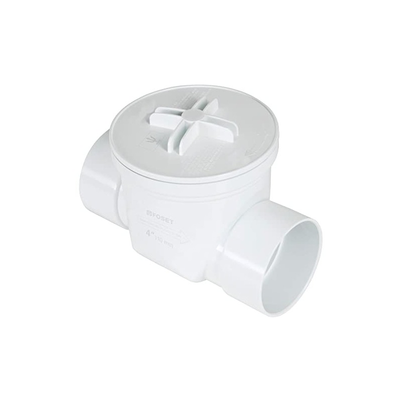 Foset VACHE-4S, Válvula antirretorno de ABS de 4"