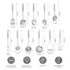 304 Stainless Steel Kitchen Utensils Set, 11PCS Metal Cooking Tools,