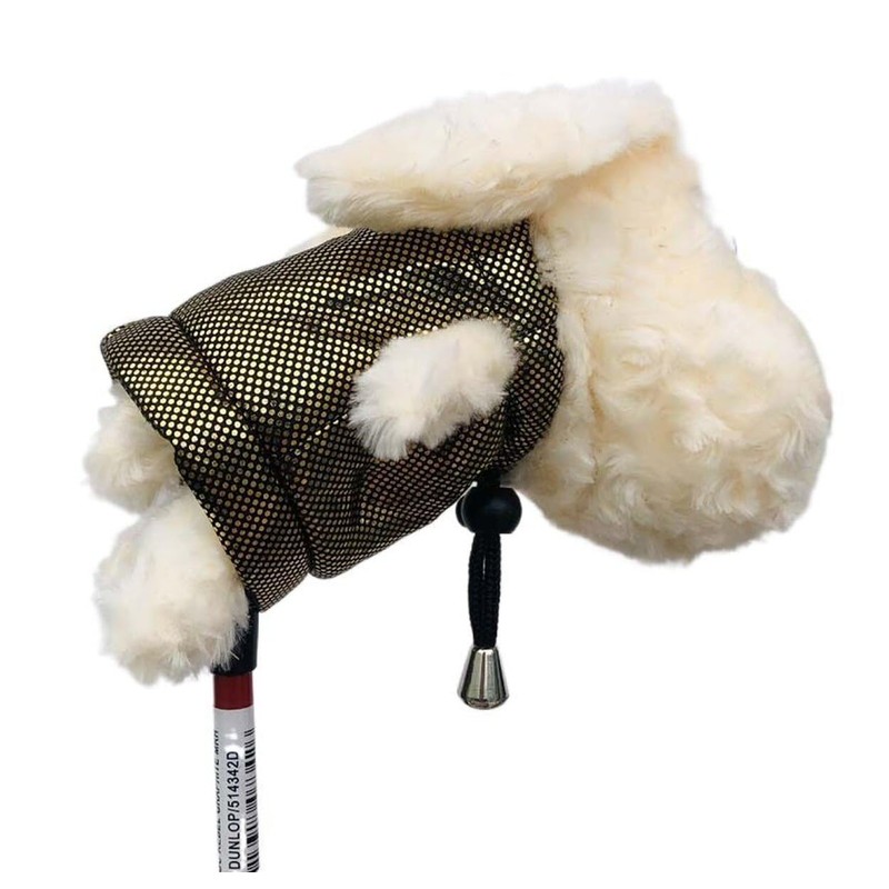 Fluffy Big Dog Golf Club Wood Head Cover For #3