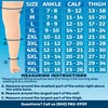 Compression Thigh High 20-30mmHg with Open Toe - Opaque Over