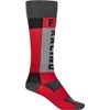 Fly Racing 2022 MX Riding Socks (Thick Red/Grey, SM/MD)