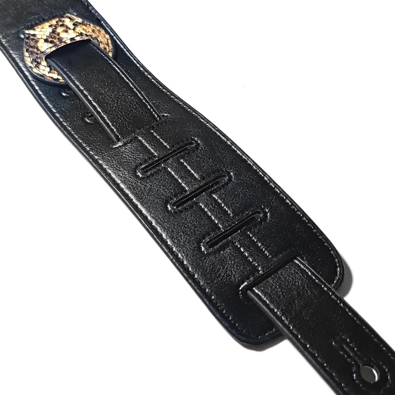 GeekPromise Snakeskin Texture Beige Guitar Strap Body Strap Suitable For