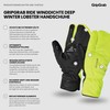 GripGrab Ride Windproof Deep Winter 3-Finger Lobster Cycling Gloves Warm