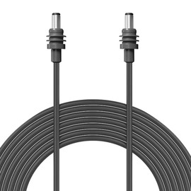 SENECESLI Mini DC Power Cable, 75FT 20AWG Satellite DC Power Extension Cord, IP68 Water Resistant Mini Cable for Indoor Outdoor, Plug and Play