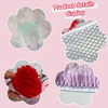 DL-YTG Latch Hook Kits Rug Pink Horse Crochet Yarn Cushion