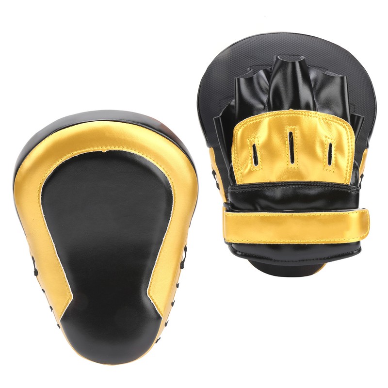 Boxing Curved Training Hand Pads Adult Muay Thai Punching Kicking