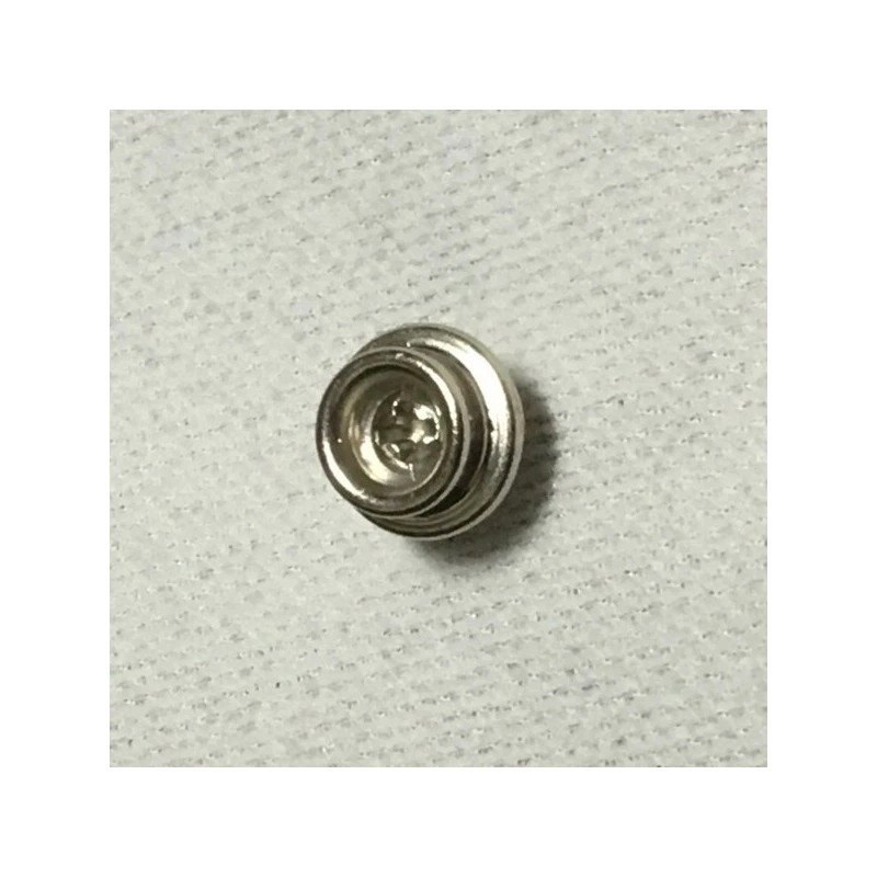 CS Osborne 25 ct 5/8" Brass Screw Stud for Snap