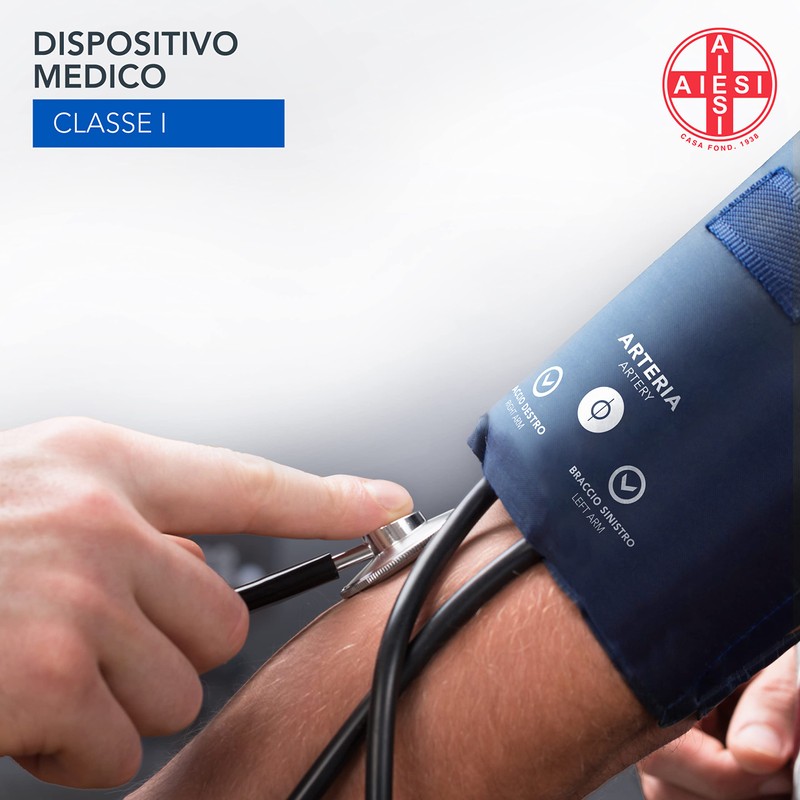 AIESI® Replacement 2-tube cuff for manual aneroid blood pressure monitor