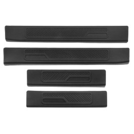 JONGCOVER Door Sill Guards Compatible with Bronco 2021 2022 2023 2024 2025 4 Door, 4 PCS TPE Door Edge Guards Protector for Bronco Accessories