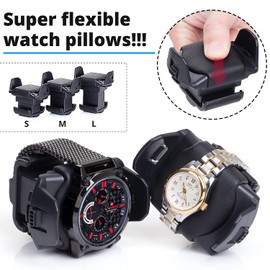 JINS&VICO Retractable Watch Pillows for Watch Winder Small Size 2 Pack for Lady's Watches