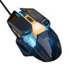 Wired Mouse Ergonomic RGB Backlit Adjustable DPI 7 Programmable Keys