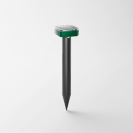 Mole Repellent Solar Powered for Lawns, Waterproof Gopher Deterrent Stakes Sonic Groundhog Repellent Spikes to Get Rid of Vole Snake Outdoor for Garden and Yard 8 Pack Green