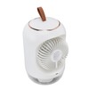 Mini Air Conditioner Humidifier Aromather 3 Gears 5 Blades USB