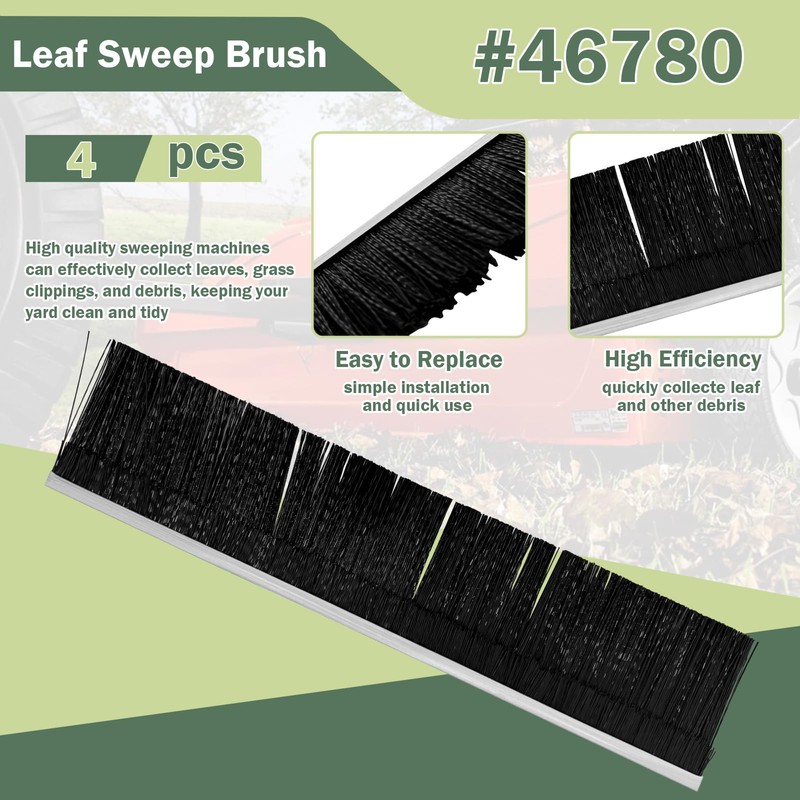 Luojiedejinbiao 46780 Lawn Sweeper Brush Replacement for 42" Craftsman Tow