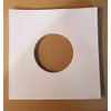 Pack of 50 - 7" White Paper Record Sleeves