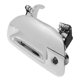 Auto Dynasty [Key Hole Model] Rear Tailgate Handle Compatible with Ford Explorer Sport Trac F150 F250 F350 F450 F550 Lobo 97-07, Chrome