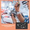 790 Piece M3 M4 Screws Set, Countersunk Screws Nuts Set,