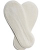 Soft Merino Wool Insoles, Natural White, Size 35
