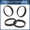 INFINAUTO Hub Centric Rings,60.1mm ID 65.1mm OD Car Wheel Hubrings