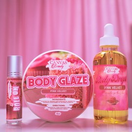 LIMITED EDITION TRIOS- CANVAS Beauty:_Pink Velvet