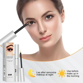 Serum Lash Force para Crecimiento de Pestañas- Alargar y Fortalecer Pestañas Naturales Más Llenas y Largas, Alarga y Fortalece, Resultados en 4 Semanas, Fácil de Usar, Apto para todos