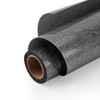 HYQJJ Black Glitter HTV Heat Transfer Vinyl Roll - 12