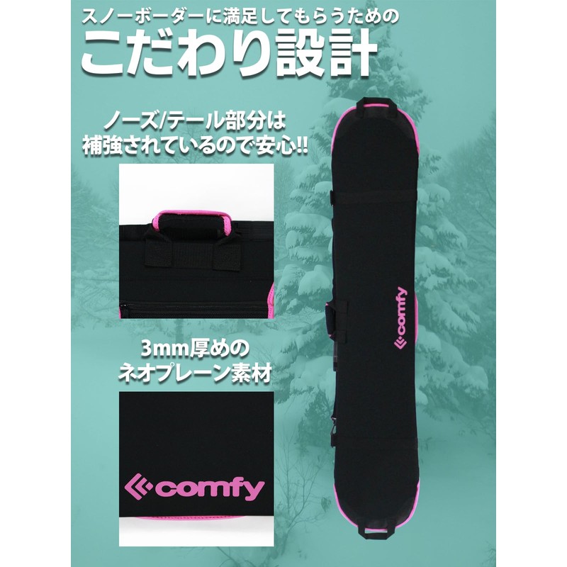 COMFY SOLE GUARD Black Pink (M/L)