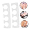Ipetboom Nail Supplies 2 Pairs Gel Toe Separators Toe Spacers