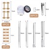 Set Zur Korrektur Eingewachsener Zehennägel,Ingrown Zehennagel Korrektur Set Mit 105