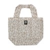 MARY QUANT 192014-0001-01 Eco Bag (Large/Beige) Leopard Pattern Animal Pattern