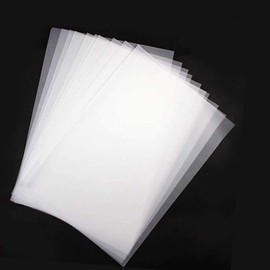 Tracing Paper 100 Sheets Printable White DIN A4 70 g/m² for Printing, Drawing, Crafts, Design Paper Transparent (Transparent)