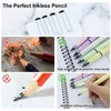 EASYKEENECOM Everlasting Pencil, 6pcs Infinity Pencil with Eraser and Replacement