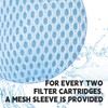 Lucasou 60% Denser Filter, High-Efficiency Screw-in Hot Tub spa Filters