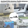 A Pair NMO Antenna Mount 3/4" Hole Thick Steel Mounting