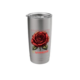 Indoor Plant Lover Houseplant Nature Lover Red Roses Stainless Steel Insulated Tumbler