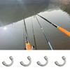 100 Pcs Folded Fishing Spinner Clevises Sturdy Lure Making Accessories