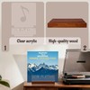 YuanDian Now Playing Record Stand Record Display Wooden Acrylic LED