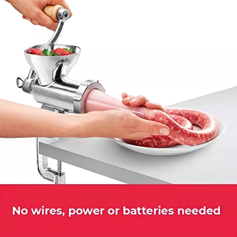 Met Moledor Manual Molinillo Picadora Molino Carne Frutos Secos