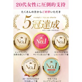 Momoful Girdle Shapewear Butt Lifting Shorts, Tummy Tightening, High Waist, Women's, Beautiful Butt, Postpartum Compression, Perforation, Black