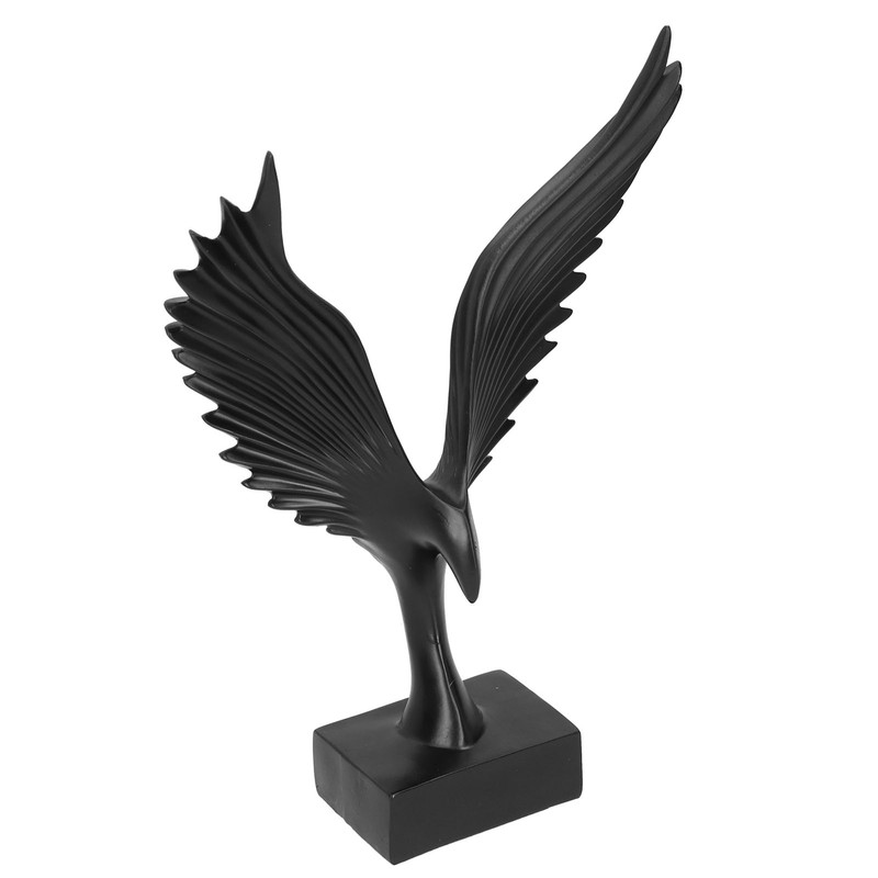 Angel Wing Resin Craftwork Sculpture Decoration Desktop Ornament Abstract Eagle