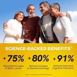 Suplemento liposomal NAD+ con resveratrol 5 en 1 NAD Resveratrol comlex con berberina y quercetina | Apoya los niveles de NAD+ antienvejecimiento y en