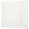 Unique Rectangular Plastic Table Cover, 54" x 108", White