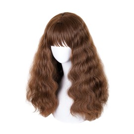 LAOBAO Hermione Jean Granger Cosplay Wig, Brown Hair, Long Curly Hair, Wig, No Set, Heat Resistant, Costume Accessories, Halloween Costume, Cosplay Wig