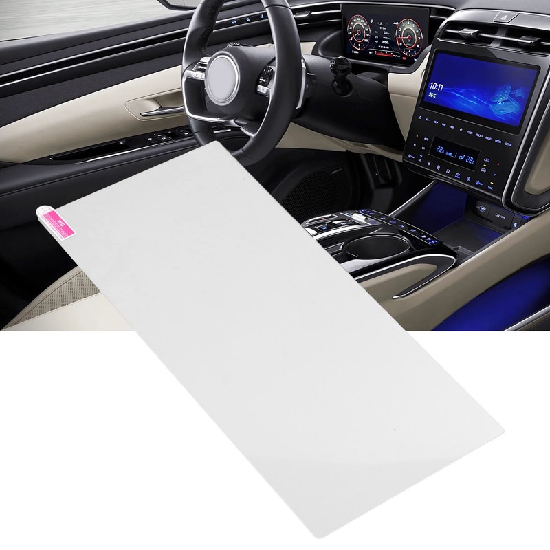 Car GPS Navigation Screen Protector Tempered Glass Antiscratch Replacement for