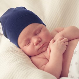 Dreshow Unisex Beanie Hats, Boy’s Spring Hat, Toddlers, Reversible, Jersey Slouch Beanie, Clothing, Unisex, Infant Hat, Nursery Hat, Pack of 8