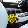 Firefighter Fire Dept. Badge Design Stainless Steel Insulated Tumbler