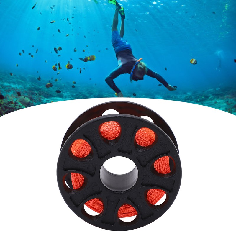 30M Scuba Diving Reel Scuba Diving Finger Spool with Double